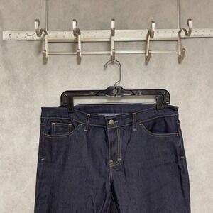 NWOT Blue Delta Jeans Women 34X30 Blue Raw Hard Denim Skinny Bespoke Custom Made